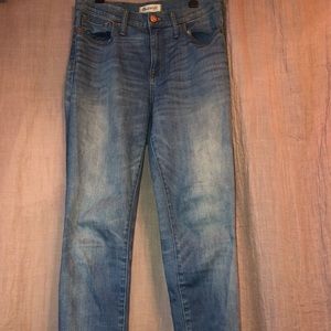 High Riser Skinny Madewell Jeans
